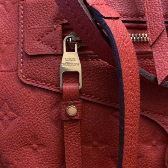 Elegant Mandarin leather Designer Tote Bag Louis Vuitton - Picture 5 of 11